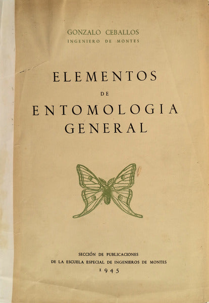 ELEMENTOS DE ENTOMOLOGÃA GENERAL.