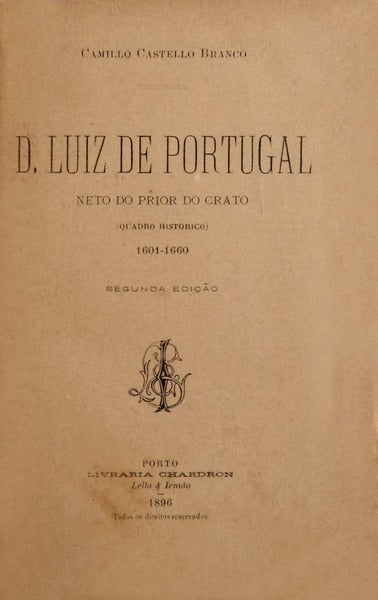 D. LUIZ DE PORTUGAL NETO DO PRIOR DO CRATO.