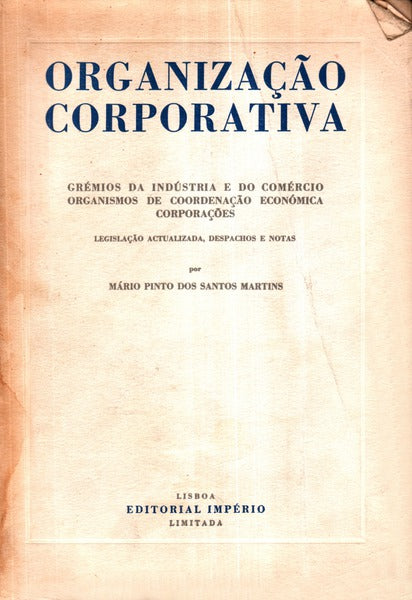 ORGANIZAÃ‡ÃƒO CORPORATIVA.