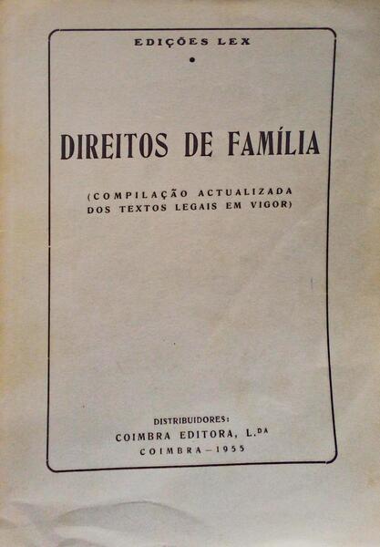 DIREITOS DE FAMÃLIA.