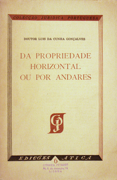 DA PROPRIEDADE HORIZONTAL OU POR ANDARES.