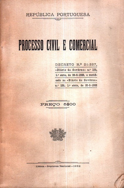 PROCESSO CIVIL E COMERCIAL.