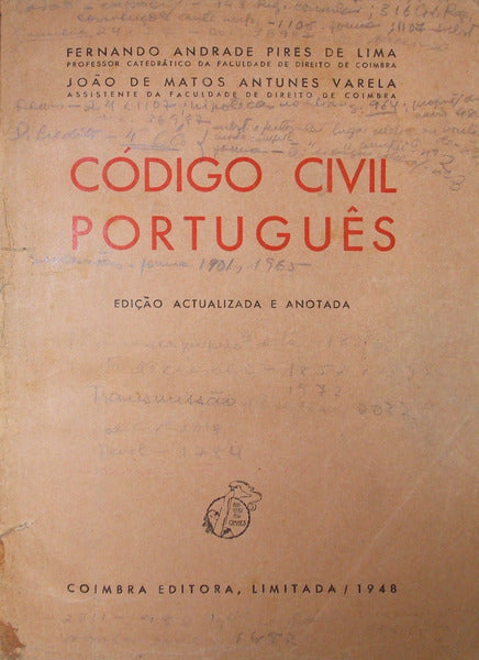 CÃ“DIGO CIVIL PORTUGUÃŠS.