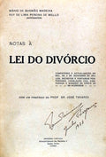 NOTAS Ã€ LEI DO DIVÃ“RCIO.