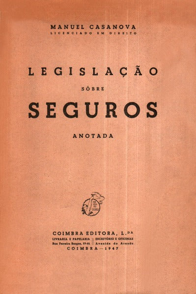 LEGISLAÃ‡ÃƒO SÃ”BRE SEGUROS.