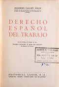 DERECHO ESPAÃ‘OL DEL TRABAJO.