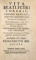 VITA BEATI PETRI FORERII