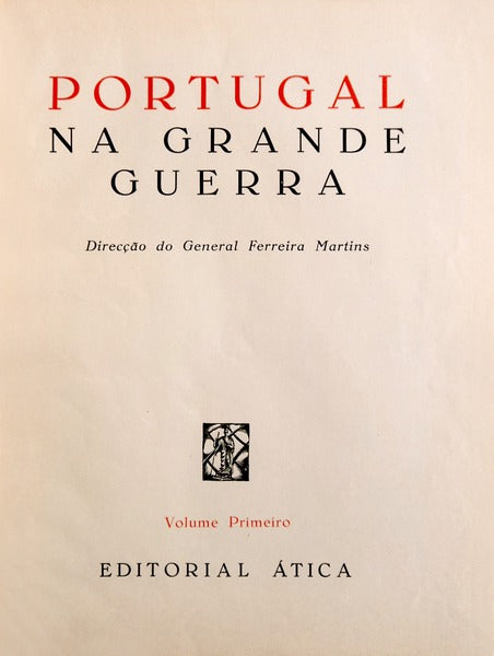 PORTUGAL NA GRANDE GUERRA.