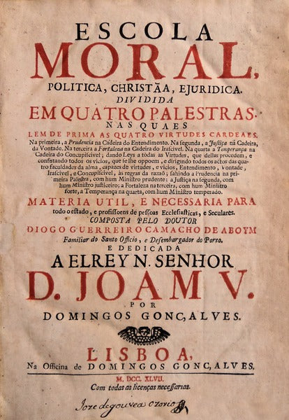 ESCOLA MORAL,