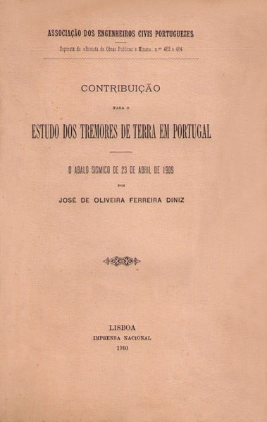 ESTUDO DOS TREMORES DE TERRA EM PORTUGAL.