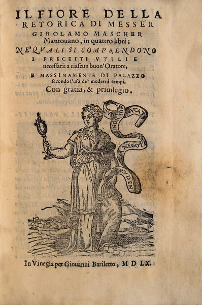 IL FIORE DELLA RETORICA DI MESSER GIROLAMO MASCHER Mantouano,