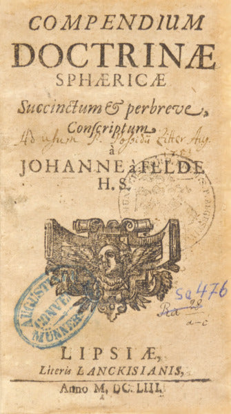 COMPENDIUM DOCTRINÃ† SPHAERICAE, SUCCINCTUM & PERBREVE.