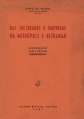 DAS SOCIEDADES E EMPRESAS NA METRÃ“POLE E ULTRAMAR.