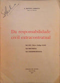 DA RESPONSABILIDADE CIVIL EXTRACONTRATUAL.