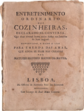 ENTRETENIMENTO ORDINARIO DAS COZINHEIRAS,
