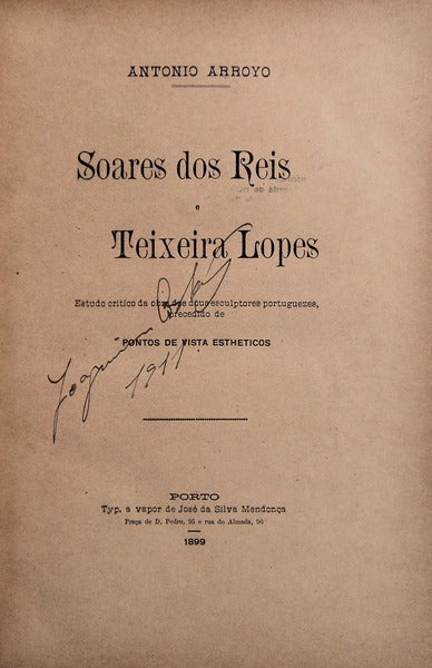 SOARES DOS REIS E TEIXEIRA LOPES.