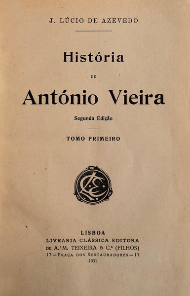 HISTÃ“RIA DE ANTÃ“NIO VIEIRA.