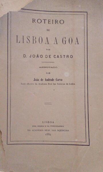 ROTEIRO DE LISBOA A GOA.