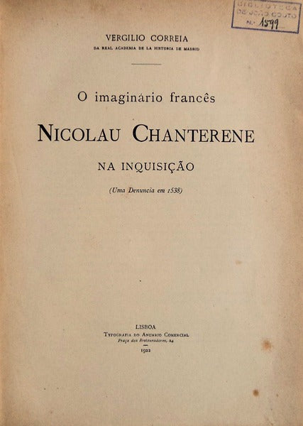 VÃRIOS ESTUDOS 1922-1945.