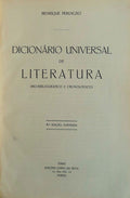 DICIONÃRIO UNIVERSAL DE LITERATURA.