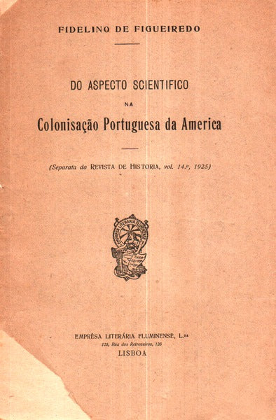 DO ASPECTO SCIENTIFICO NA COLONISAÃ‡ÃƒO PORTUGUESA DA AMERICA.