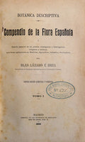 COMPENDIO DE LA FLORA ESPAÃ‘OLA.