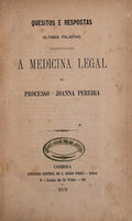 A MEDICINA LEGAL NO PROCESSO JOANNA PEREIRA.