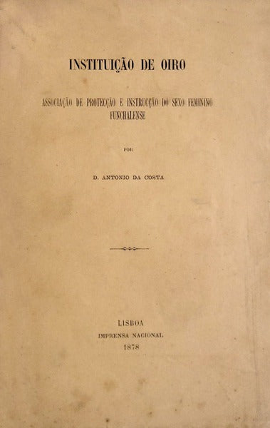 INSTITUIÃ‡ÃƒO DE OIRO.
