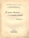 AS PAUTAS ADUANEIRAS E A ECONOMIA NACIONAL.