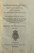 TRACTADO ENCYCLOPEDICO, PRATICO, CRITICO, SOBRE AS EXECUÃ‡Ã•ES,