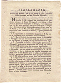 GUERRA PENINSULAR - NAPOLEÃ“NICA - CONJUNTO DE 5 PROCLAMAÃ‡Ã•ES, EDITAES, E PASTORAES.