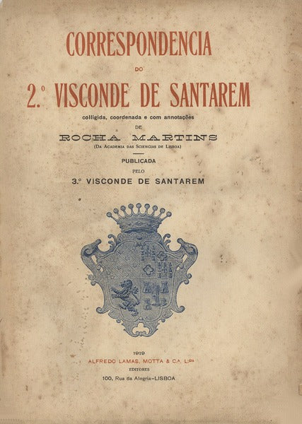 CORRESPONDENCIA DO 2.Âº VISCONDE DE SANTAREM