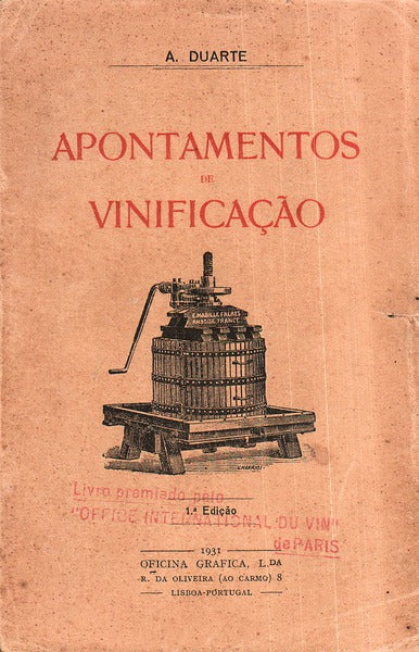 APONTAMENTOS DE VINIFICAÃ‡ÃƒO.