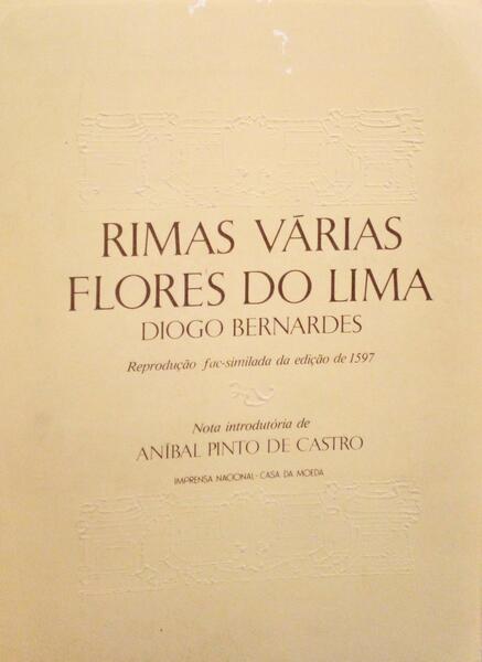 RIMAS VÃRIAS. FLORES DO LIMA.