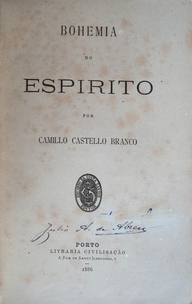 BOHEMIA DE ESPIRITO.