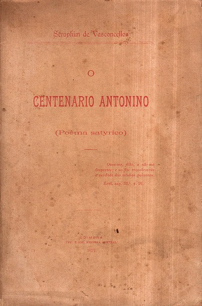 CENTENÃRIO ANTONINO.