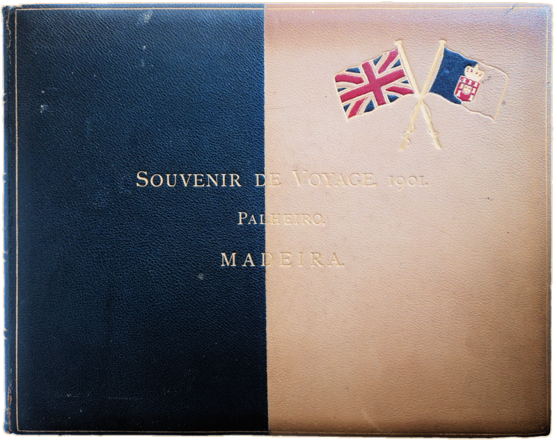 FOTOGRAFIA - MADEIRA. ALBUM DE FOTOGRAFIAS. SOUVENIR DE VOYAGE. QUINTA DO PALHEIRO. MADEIRA. 1901.