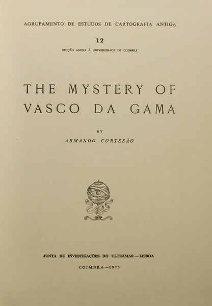 THE MYSTERY OF VASCO DA GAMA.