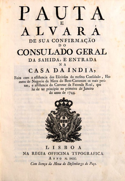 PAUTA E ALVARÃ DE SUA CONFIRMAÃ‡ÃƒO DO CONSULADO GERAL DA SAHIDA,
