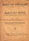 AUTO DO MILAGRE E AUTO DO VOTO, 1521â€“1538. [1.Âª EDIÃ‡ÃƒO]