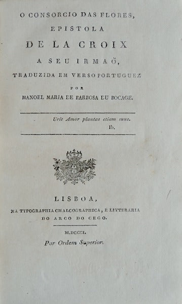 O CONSORCIO DAS FLORES.