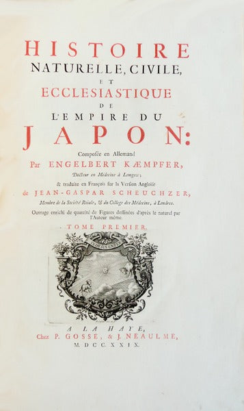 HISTOIRE NATURELLE, CIVILE, ET ECCLESIASTIQUE DE Lâ€™EMPIRE DU JAPON: