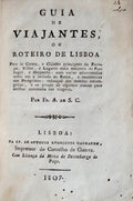 GUIA DE VIAJANTES, OU ROTEIRO DE LISBOA. [ANTÃ“NIO RODRIGUES GALHARDO - 1807]