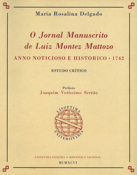 O JORNAL MANUSCRITO DE ANNO NOTICIOSO E HISTORICO - 1742.