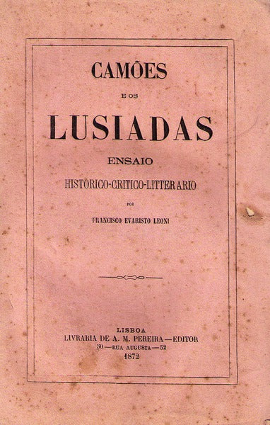 CAMÃ•ES E OS LUSIADAS.