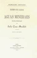 BANHOS DE CALDAS E AGUAS MINERAES. [Fac-simile]