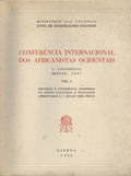 CONFERÃŠNCIA INTERNACIONAL DOS AFRICANISTAS OCIDENTAIS.