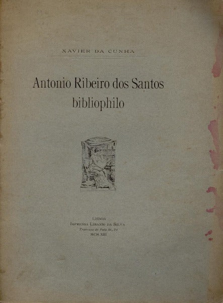 ANTONIO RIBEIRO DOS SANTOS BIBLIOPHILO.