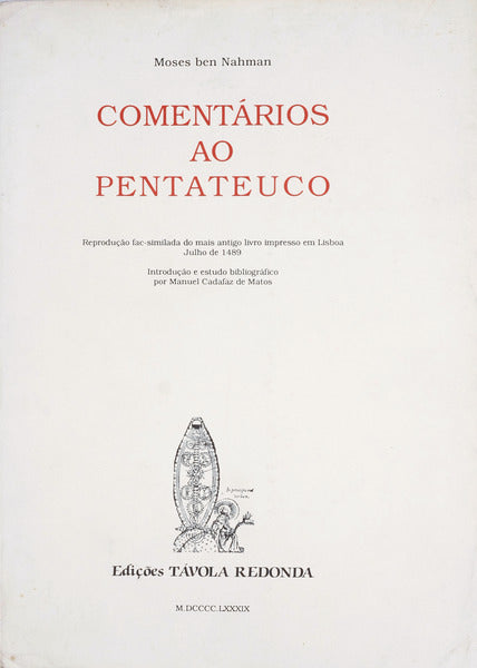 COMENTÃRIOS AO PENTATEUCO.