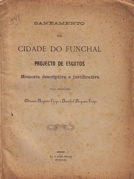 SANEAMENTO DA CIDADE DO FUNCHAL.